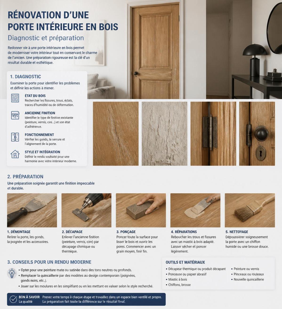 découvrez comment rénover une porte intérieure pour offrir à votre intérieur un style moderne, avec des conseils pratiques et des astuces déco faciles à réaliser.