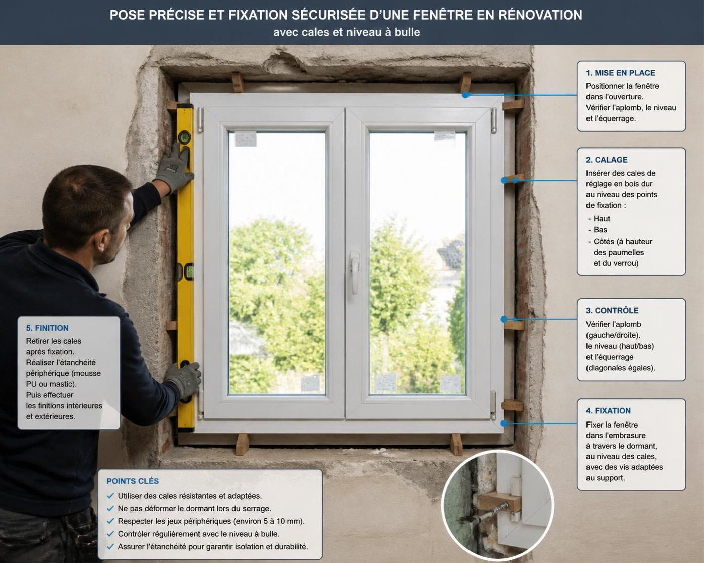 découvrez les meilleures pratiques pour réussir la pose en rénovation de vos fenêtres, garantir isolation et esthétisme, et optimiser vos travaux de rénovation.