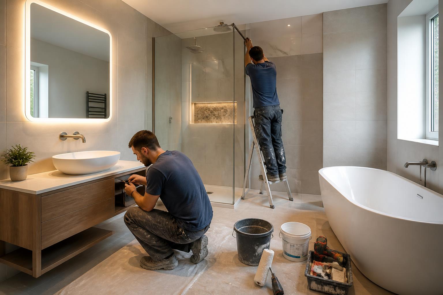 découvrez le prix moyen d'une rénovation de salle de bain en 2026 et obtenez des conseils pour bien préparer votre budget.